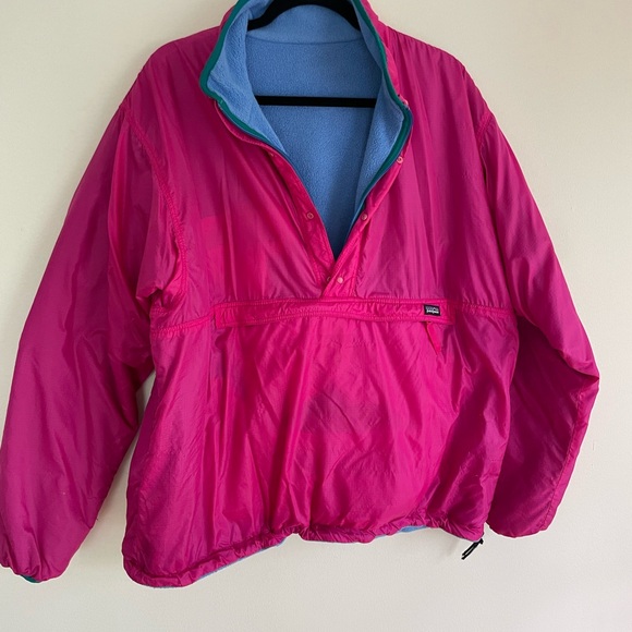 Patagonia 90s vintage reversible pullover